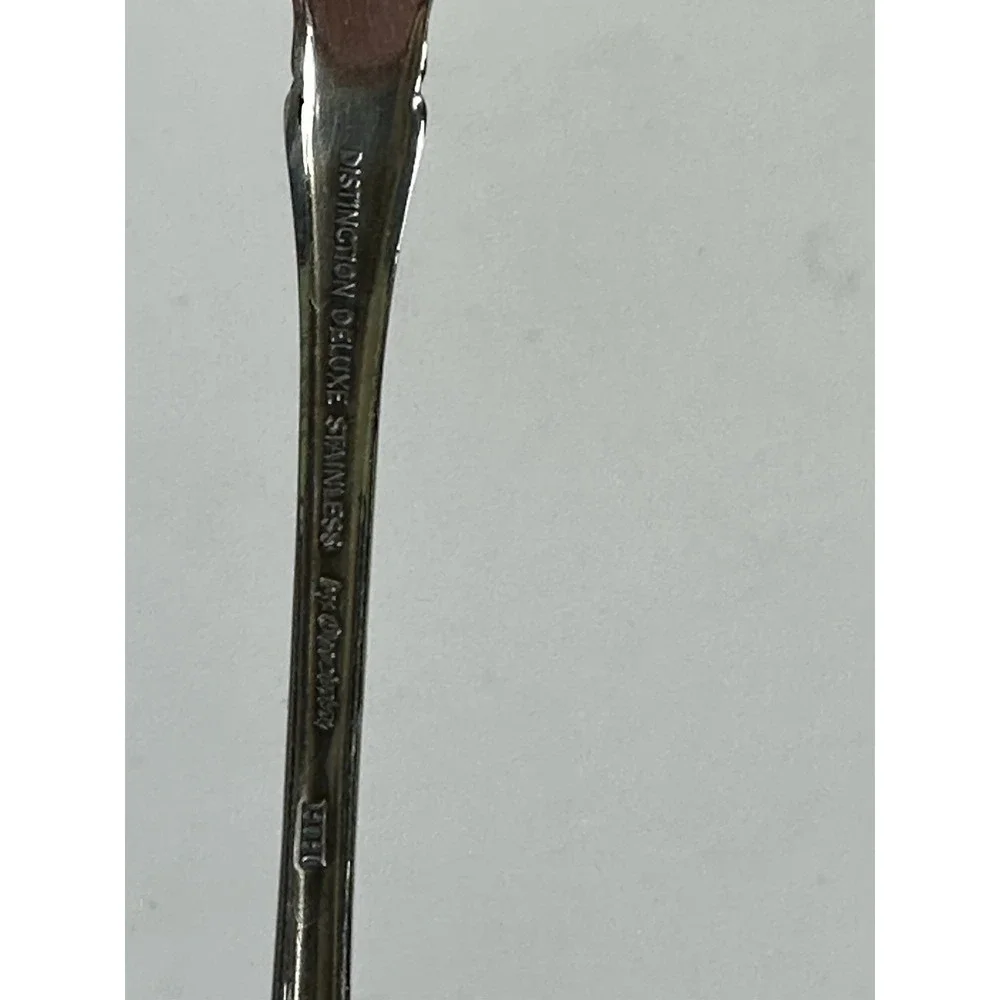 Oneida Distinction Deluxe HH Kennett Square Appetizer Cocktail Forks Set Of 5